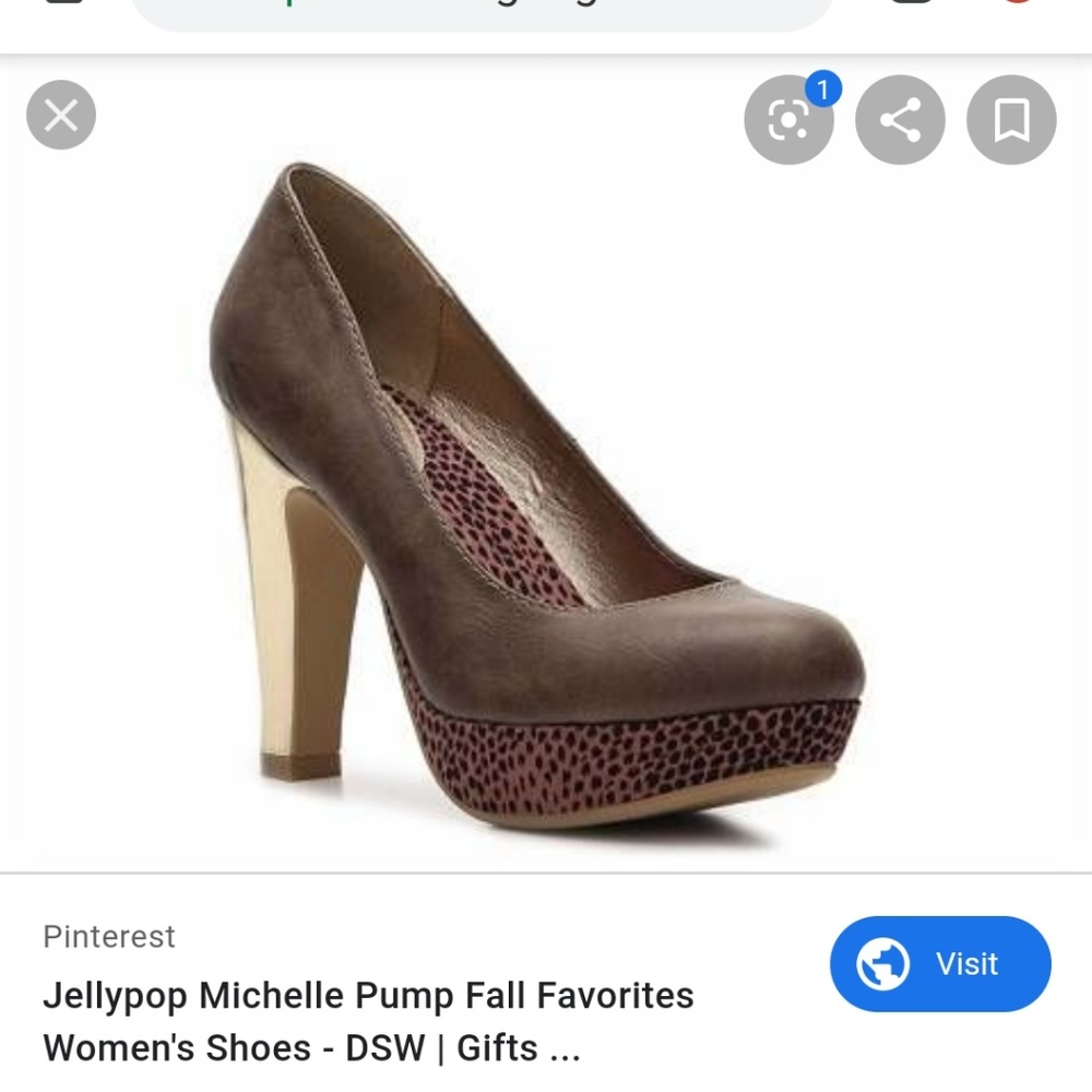 Jellypop michelle heels sz8M